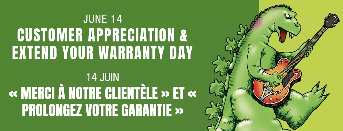 Customer Appreciation & Extend Your Warranty Day